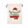bolsas navideñas de tocuyo