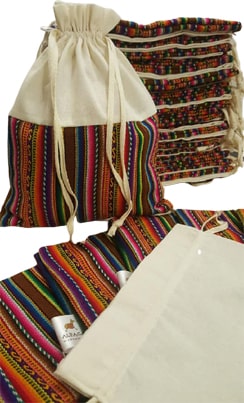 bolsas de tocuyo andino