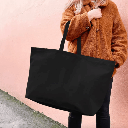 Bolsa Tote de Lona Extra Grande