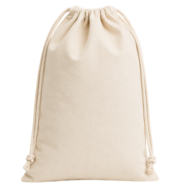 Bolsa de Lona con Cordón Ajustable