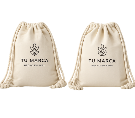 Mochilas de Tela de Tocuyo y Lona Personalizadas