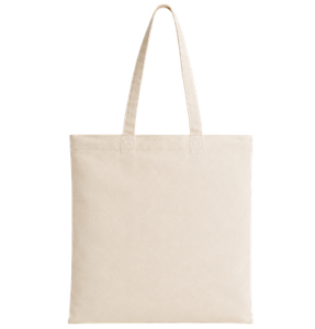 bolsa de lona plana