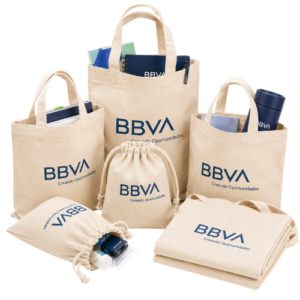 Bolsas de tela promocionales para ferias y activaciones